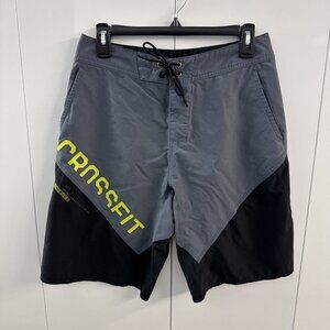 Reebok CrossFit Forging Elite Fitness Athletic Shorts Mens 29 Gray Workout Gym